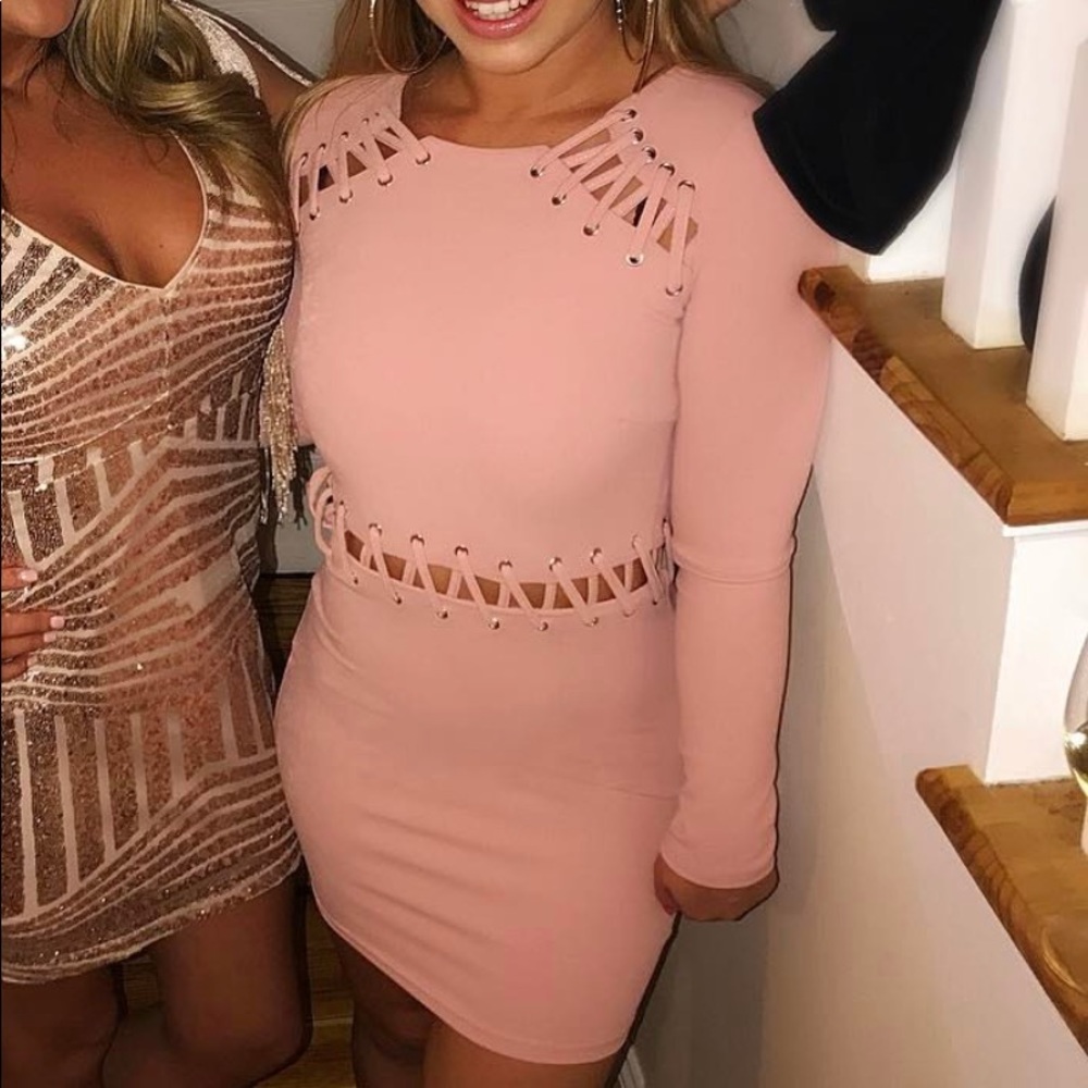 Pink dress